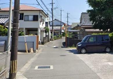 　前面道路含む現地写真　