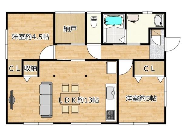 　間取り　