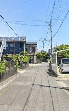 　前面道路含む現地写真　