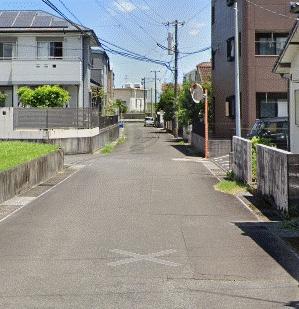 　前面道路含む現地写真　