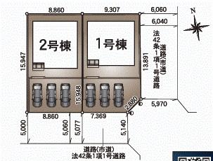 　区画図　
