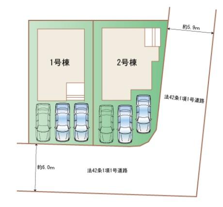 　区画図　
