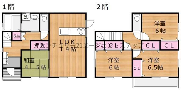 　間取り　