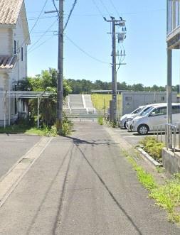 　前面道路含む現地写真　