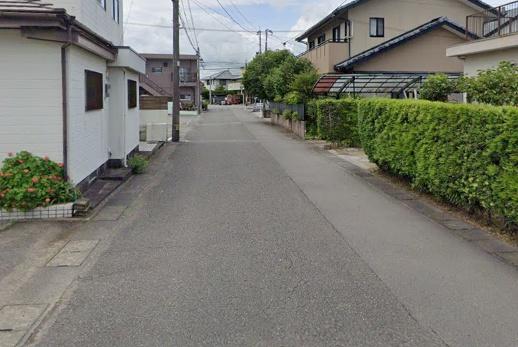 　前面道路含む現地写真　前面道路が整った現地写真です