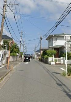 　前面道路含む現地写真　