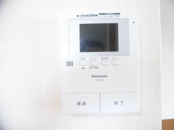 セピアコートA棟　セキュリティ　TVインターホン
