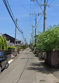 　前面道路含む現地写真　