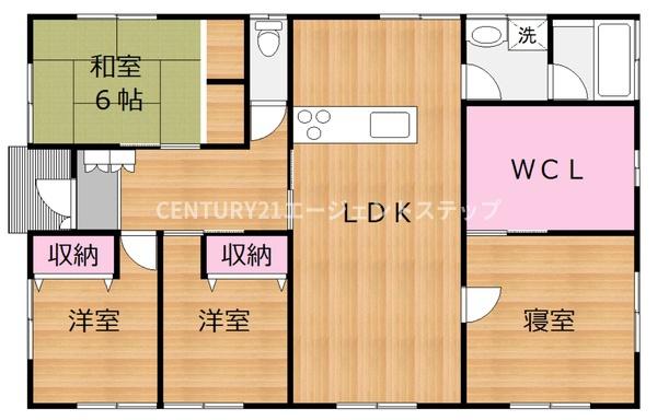 　間取り　間取りが工夫されています