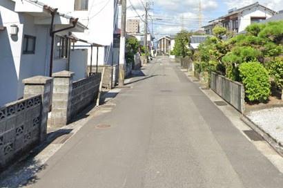 　前面道路含む現地写真　