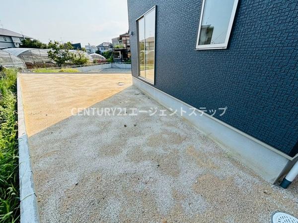 　庭　使い勝手の良い庭です