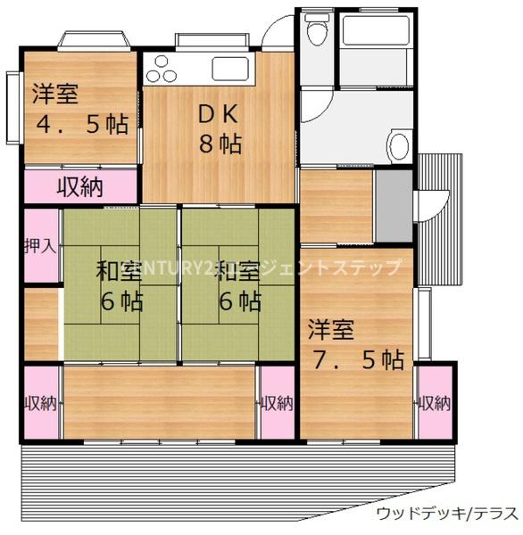 　間取り　