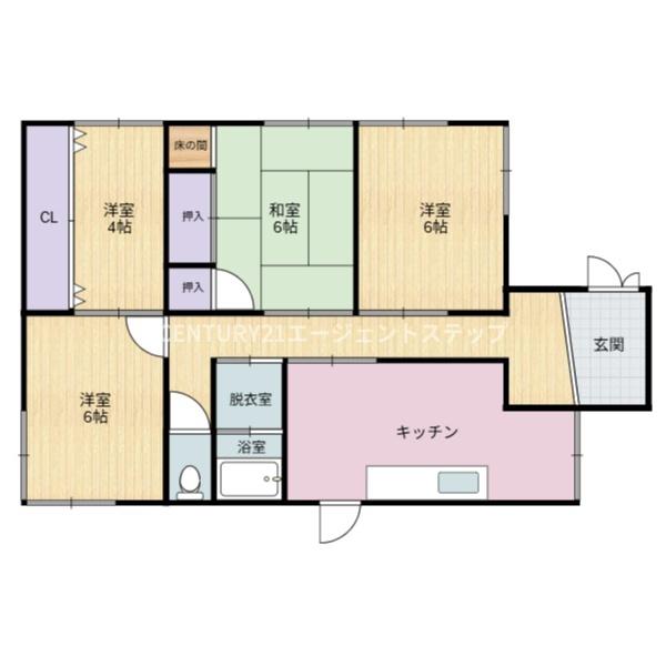 　間取り　