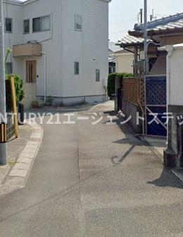　前面道路含む現地写真　