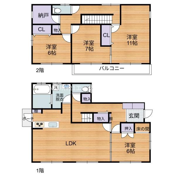 　間取り　