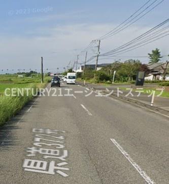 　前面道路含む現地写真　