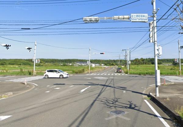 　前面道路含む現地写真　