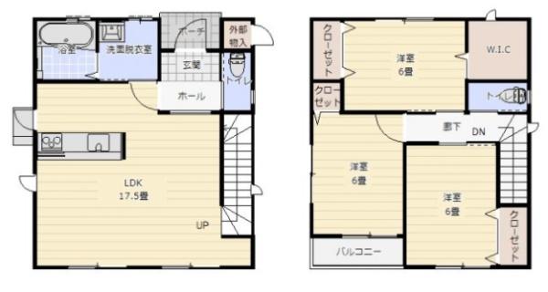 　間取り　