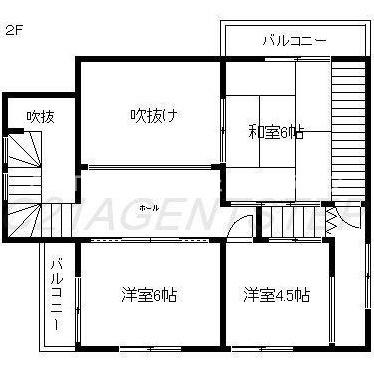 　その他　昭和50年6月築　2階間取り