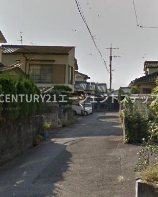 　前面道路含む現地写真　前面道路含む現地写真で周辺状況が確認可能