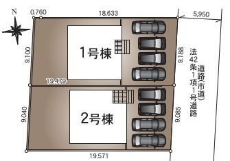 　全体区画図　全体区画図が分かりやすいです