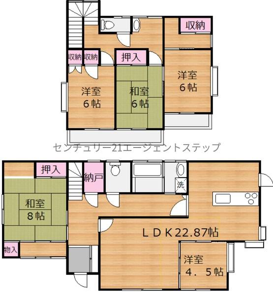 　間取り　多機能な間取りが魅力です