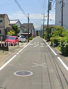 　前面道路含む現地写真　