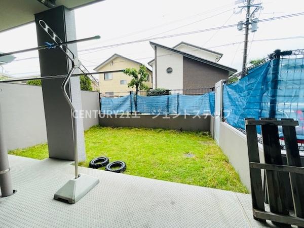 　庭　ほど良い広さの庭が特徴です