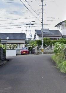 　前面道路含む現地写真　
