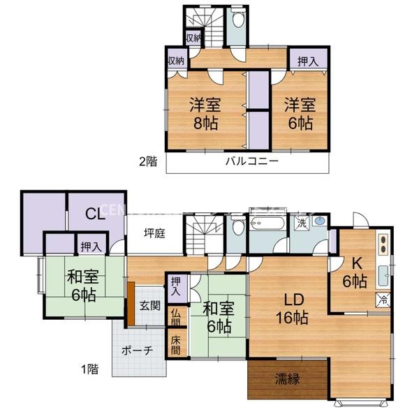 　間取り　