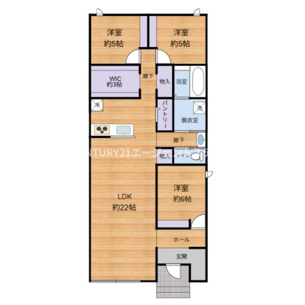 　間取り　使い勝手の良い間取りです