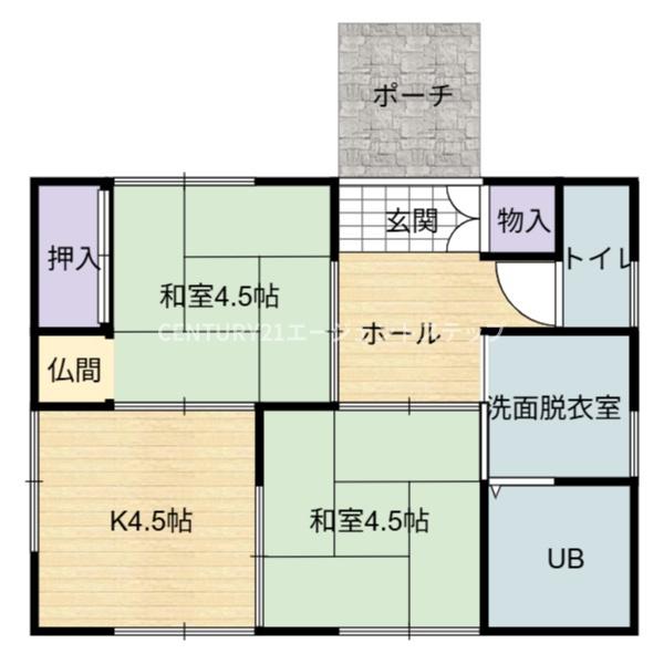 　間取り　