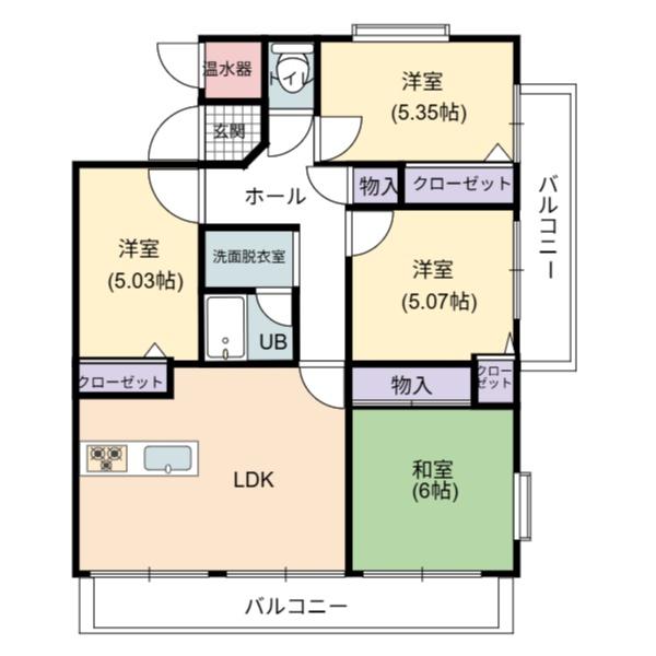 　間取り　