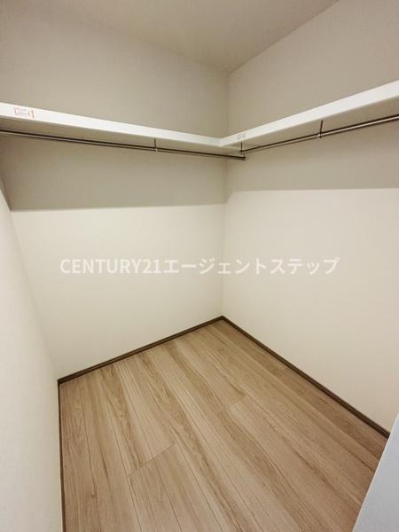 　収納　収納スペースが広々しています