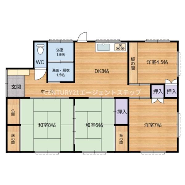 　間取り　