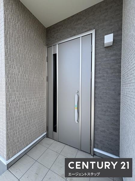 　玄関　玄関がすっきりとした印象です