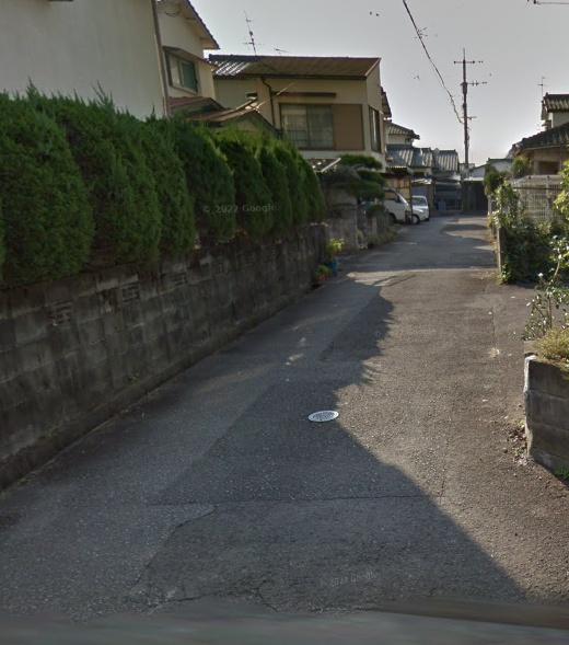 　前面道路含む現地写真　