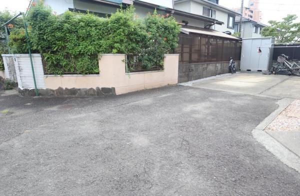 　前面道路含む現地写真　回転場