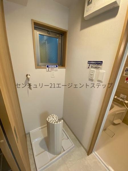　洗面台・洗面所　室内洗濯機置場