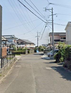 　前面道路含む現地写真　