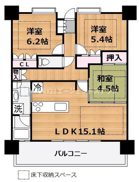 　間取り　