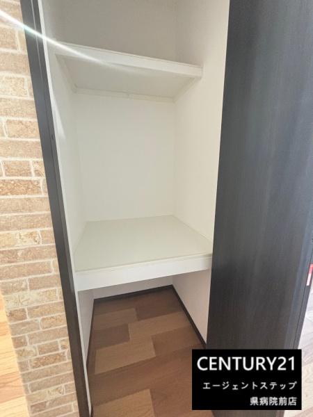 　収納　収納スペースが充実しています