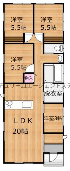 　間取り　