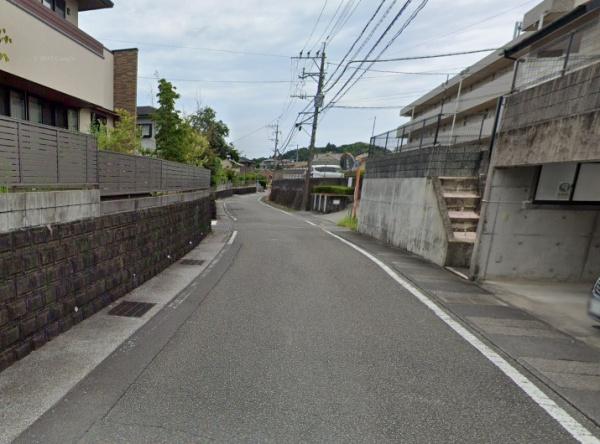 　前面道路含む現地写真　北側