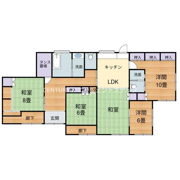 　間取り　