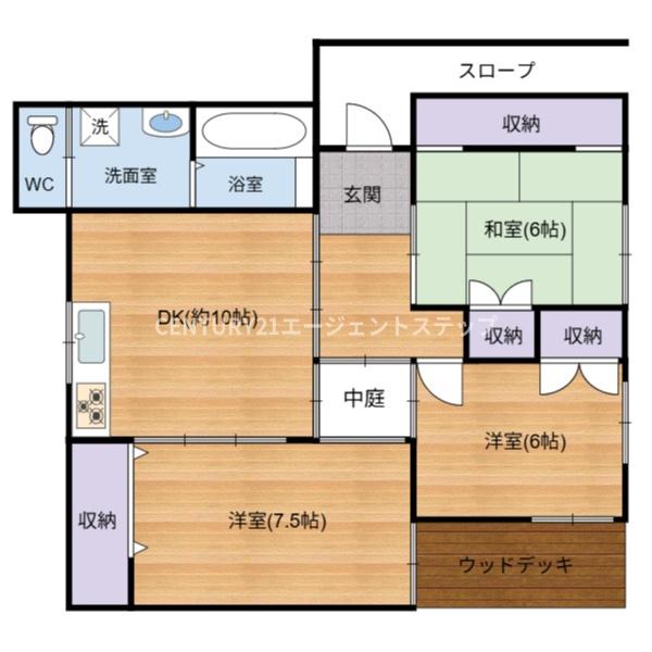 　間取り　