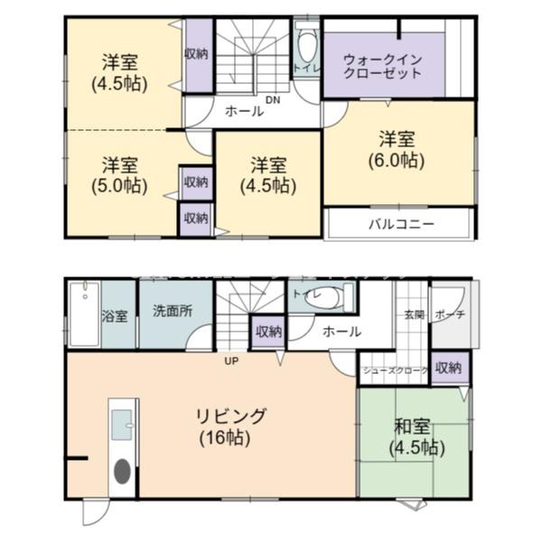 　間取り　
