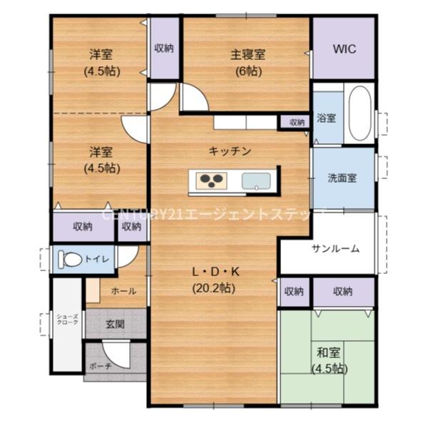 　間取り　