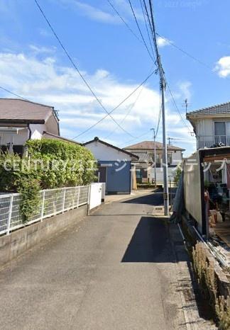 　前面道路含む現地写真　