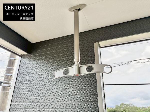 　バルコニー　バルコニーは開放感があります